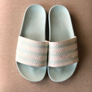 Adidas sparkle sandal RARE slide